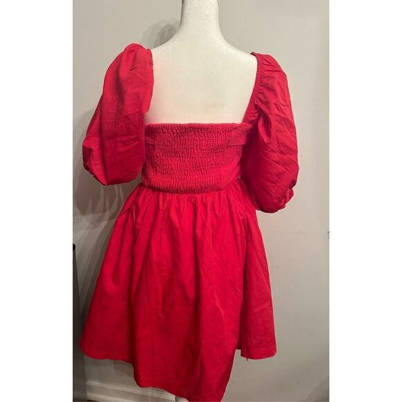 Anthropologie - Maeve Sweetheart Mini Dress size M - Picture 5 of 6